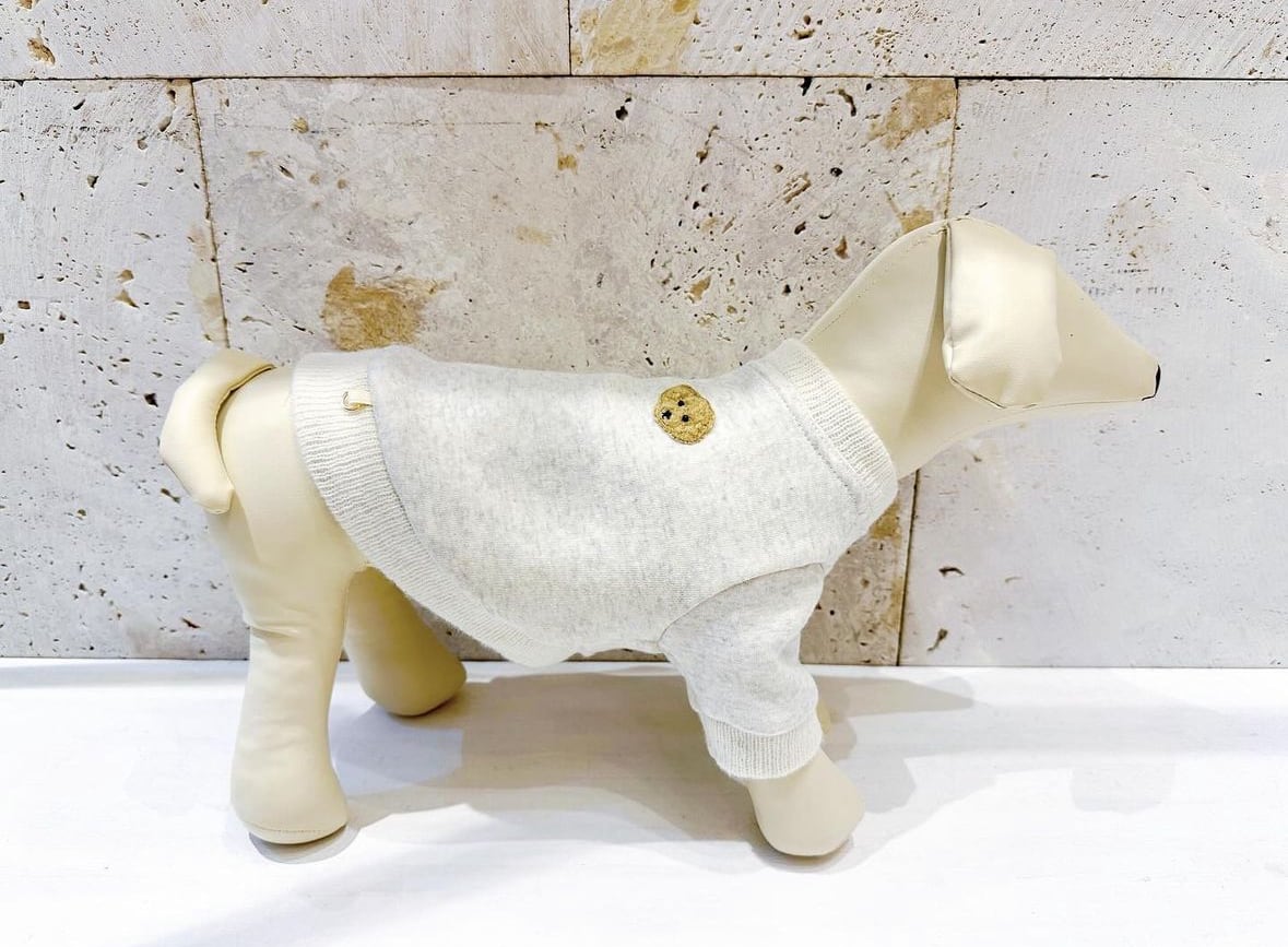 Denim rose（デニムローズ）ワッペンダブルフェイストレーナー