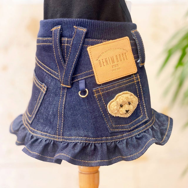 DENIM ROSE 犬用ウェア Lサイズ DENIM ROSE 犬用ウェア Lサイズ 犬用品