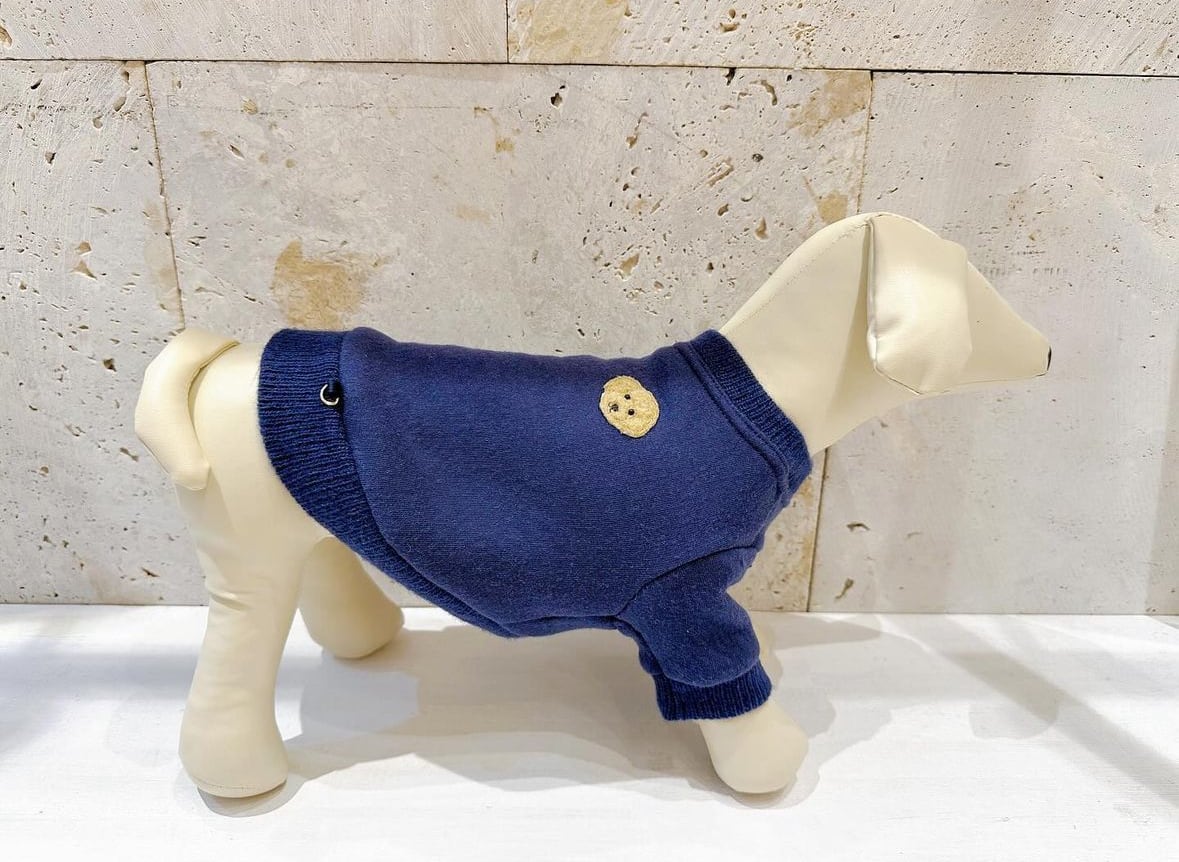 Denim rose（デニムローズ）ワッペンダブルフェイストレーナー