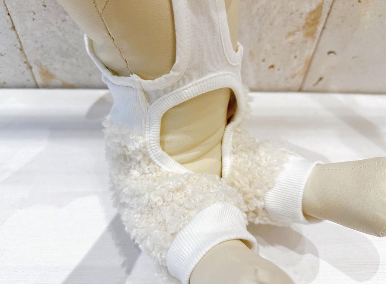 Denim rose（デニムローズ）ワッペンボアパンツ｜PONODOG&自由が丘公式