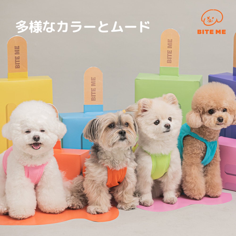 BITE ME バイトミー　ダウン　犬服　韓国　BENNYS 新作‼️ 新品‼️ BITE ME バイトミー ダウン 犬用 犬服 アウター