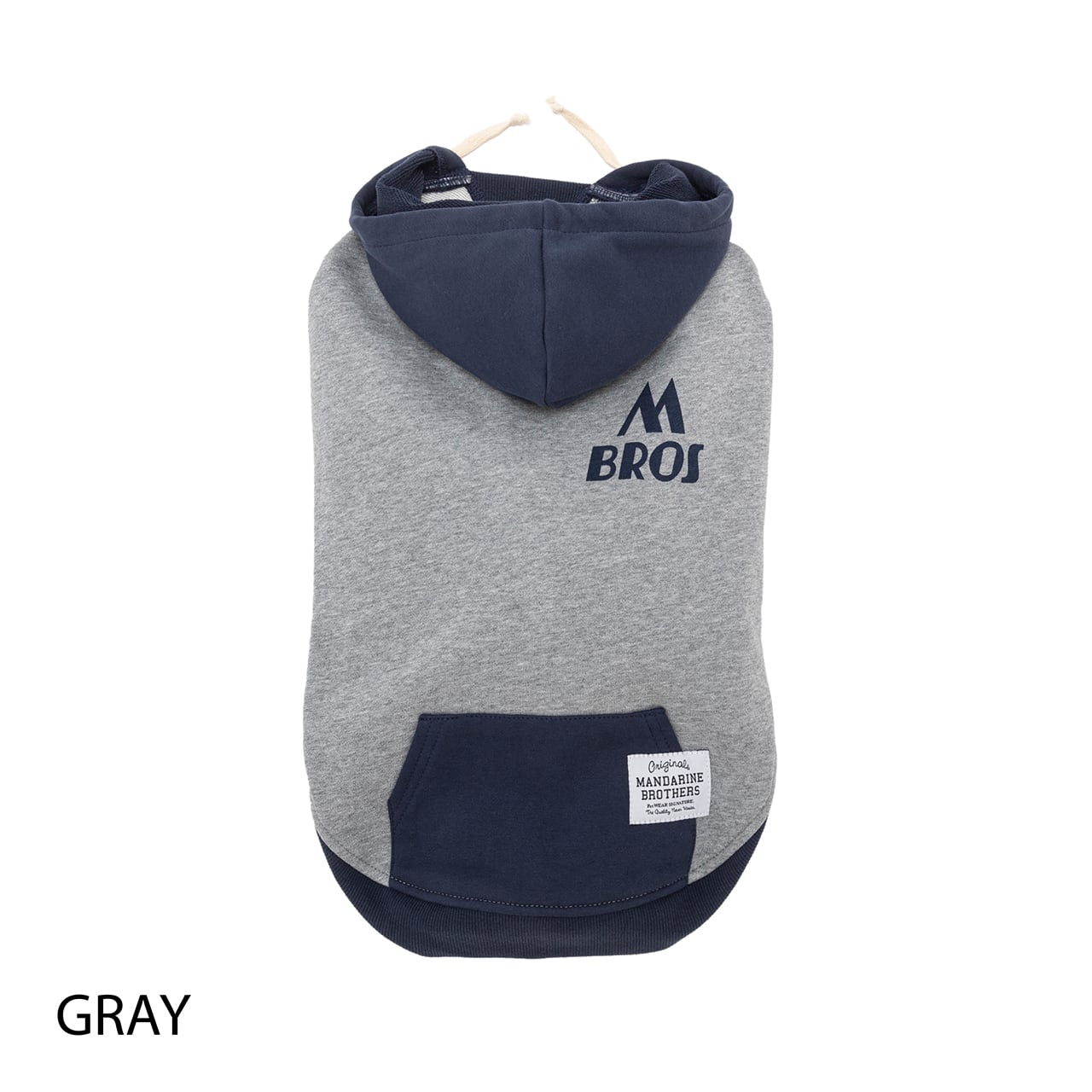 Mandarine brothers（マンダリンブラザーズ）BICOLOR HOODIE｜PONODOG&